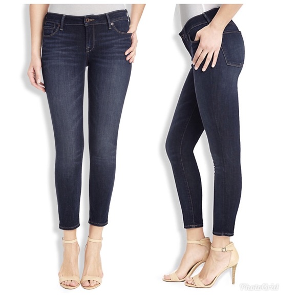 ❌SOLD Lucky 🍀 Brand Lolita Crop Jeans 6/28 - Picture 3 of 4